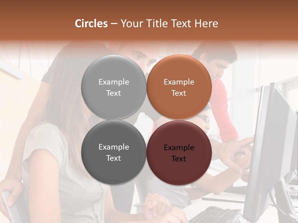 Internet Finance Lab PowerPoint Template