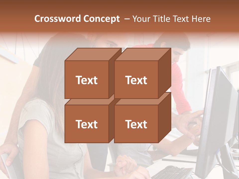 Internet Finance Lab PowerPoint Template