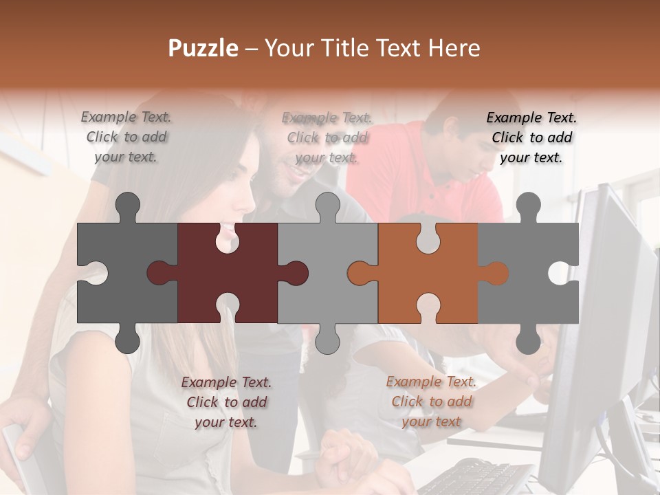 Internet Finance Lab PowerPoint Template