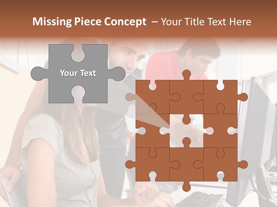 Internet Finance Lab PowerPoint Template