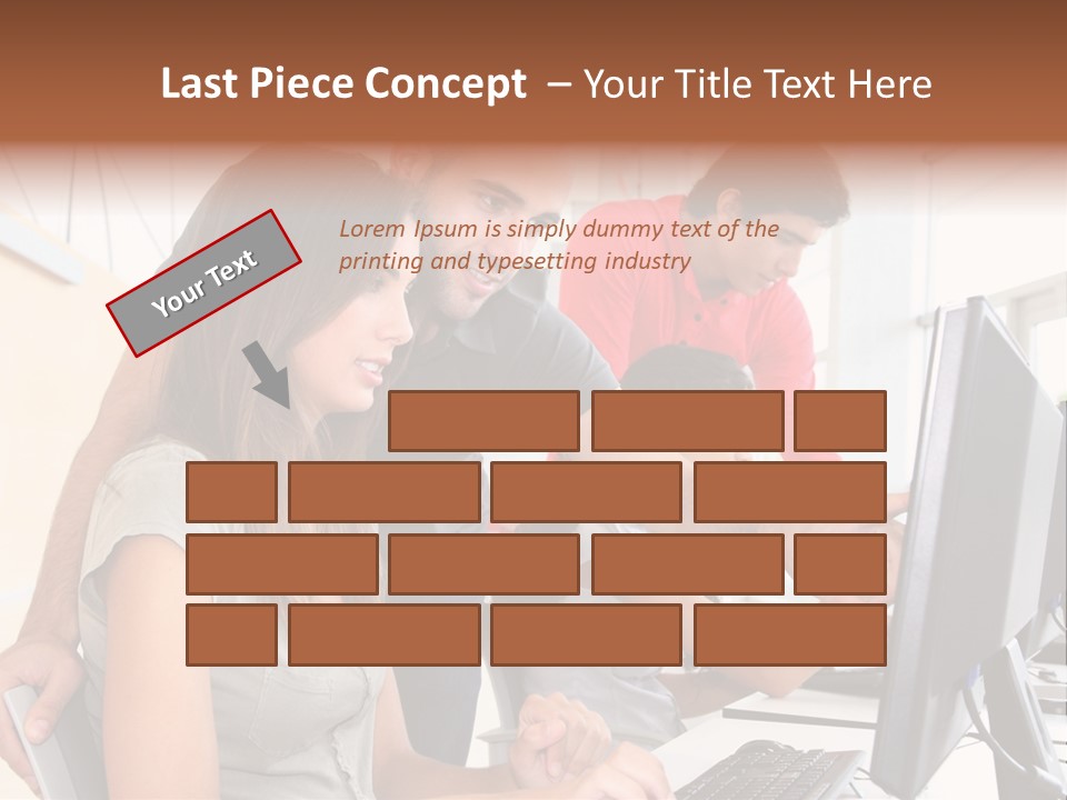 Internet Finance Lab PowerPoint Template