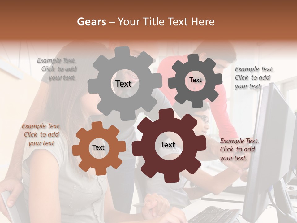Internet Finance Lab PowerPoint Template