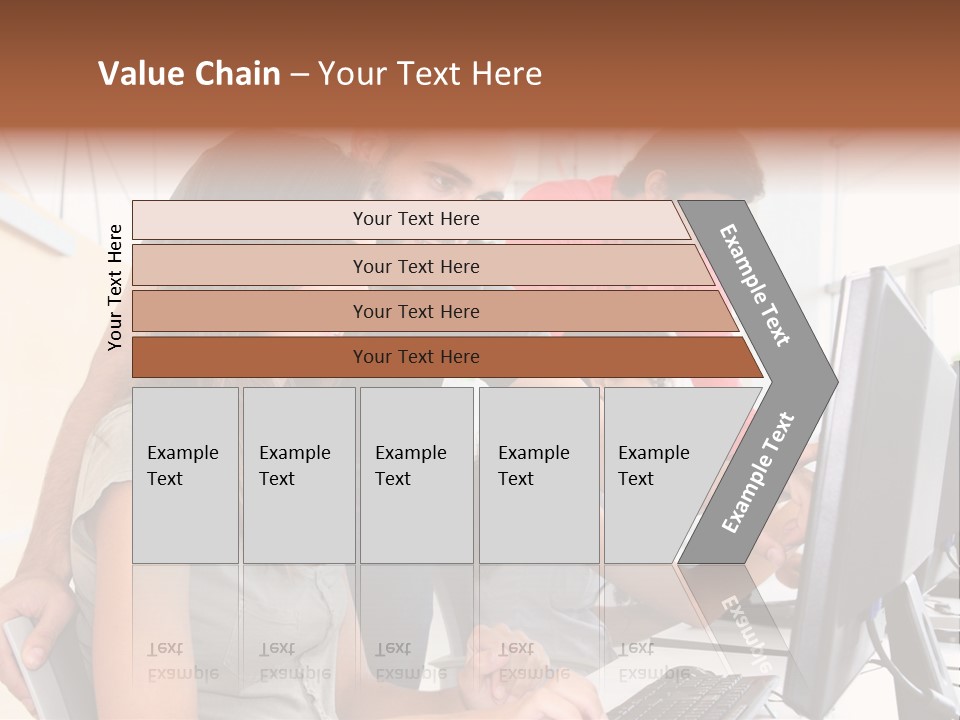 Internet Finance Lab PowerPoint Template