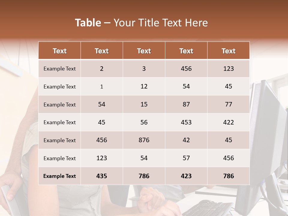 Internet Finance Lab PowerPoint Template