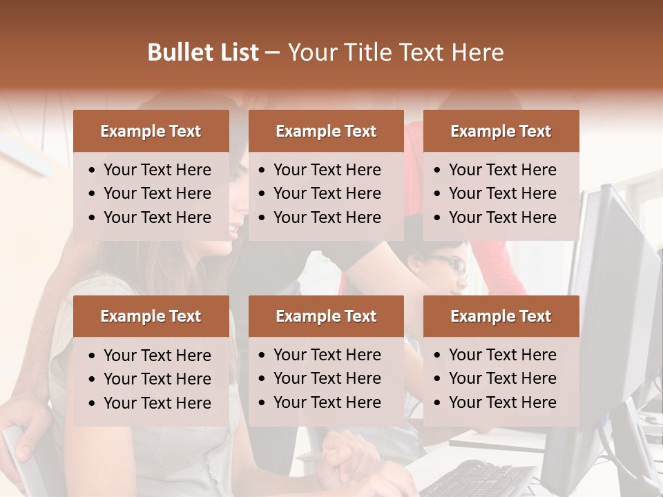 Internet Finance Lab PowerPoint Template