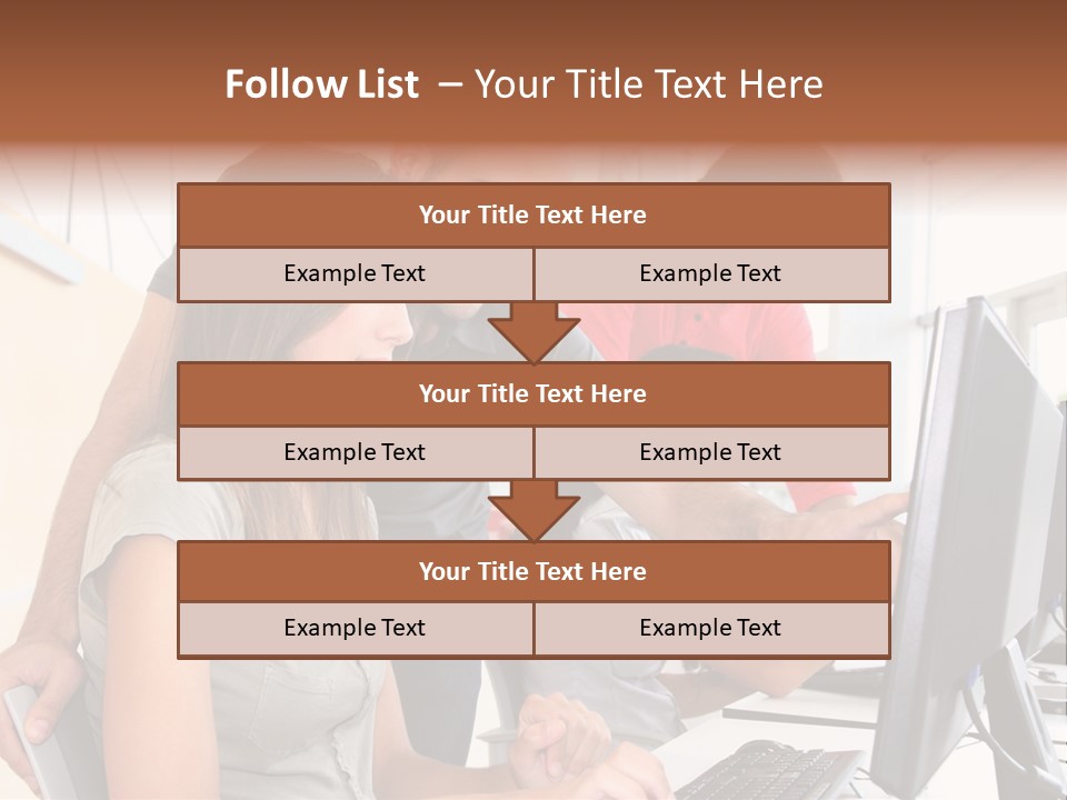 Internet Finance Lab PowerPoint Template
