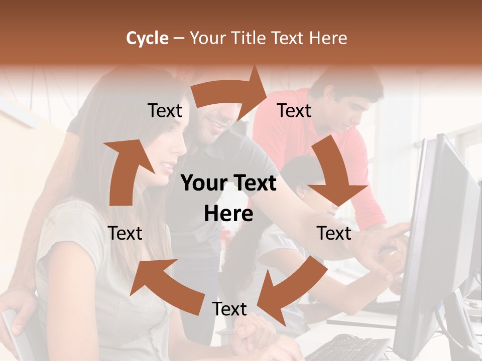 Internet Finance Lab PowerPoint Template
