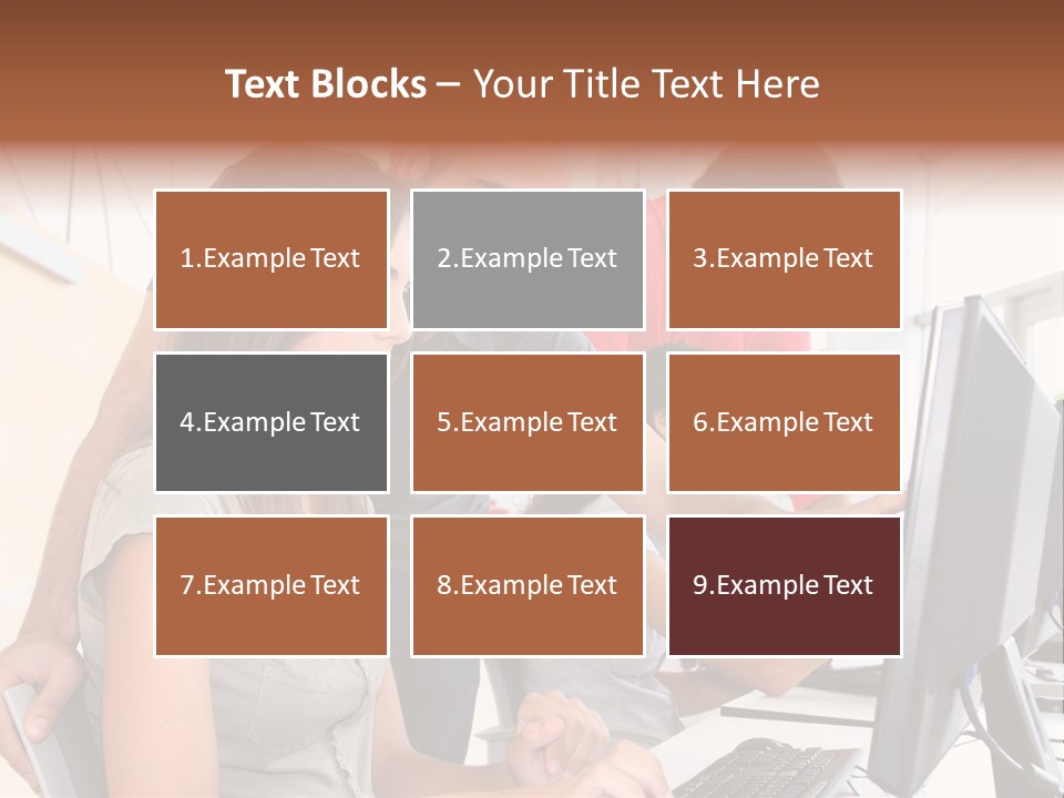 Internet Finance Lab PowerPoint Template