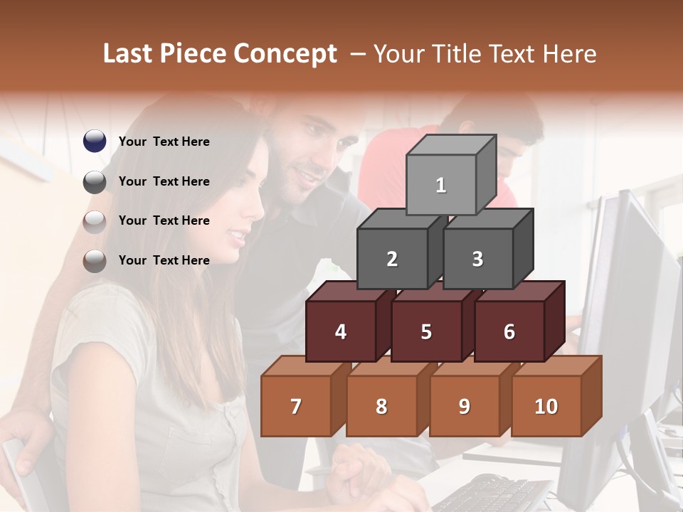 Internet Finance Lab PowerPoint Template