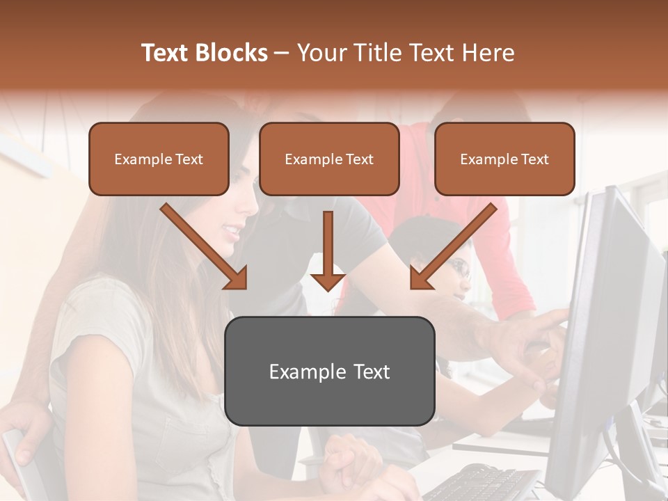 Internet Finance Lab PowerPoint Template