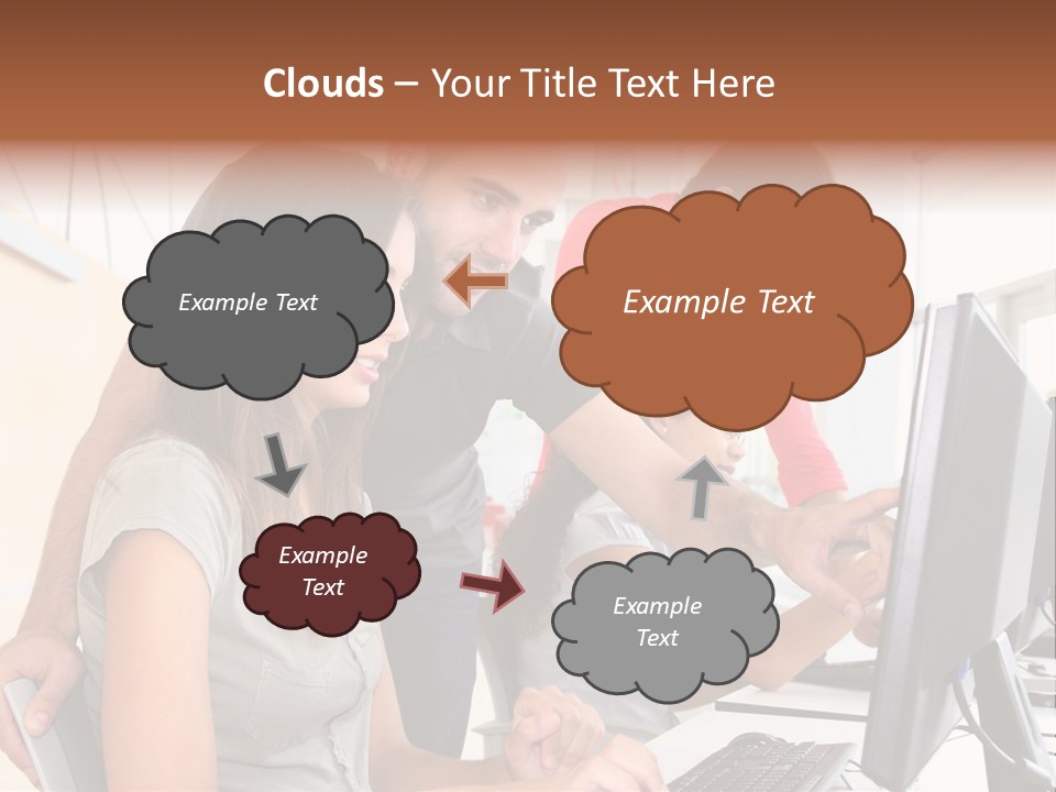 Internet Finance Lab PowerPoint Template