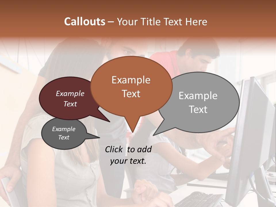 Internet Finance Lab PowerPoint Template