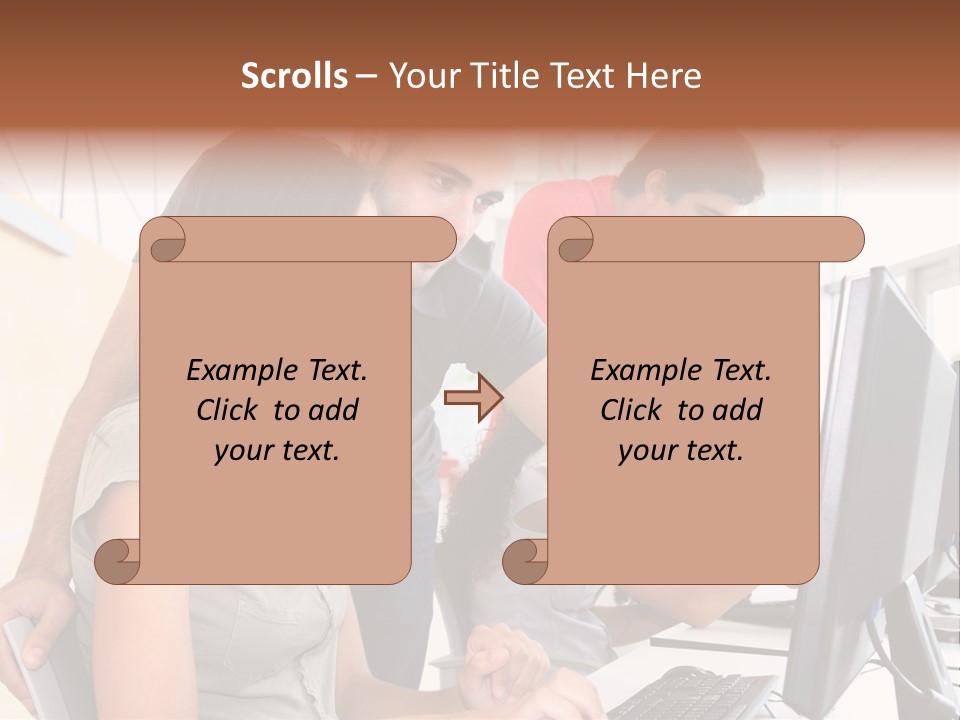 Internet Finance Lab PowerPoint Template