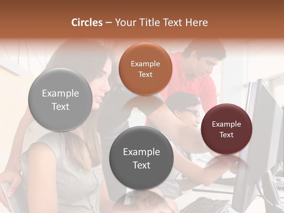 Internet Finance Lab PowerPoint Template