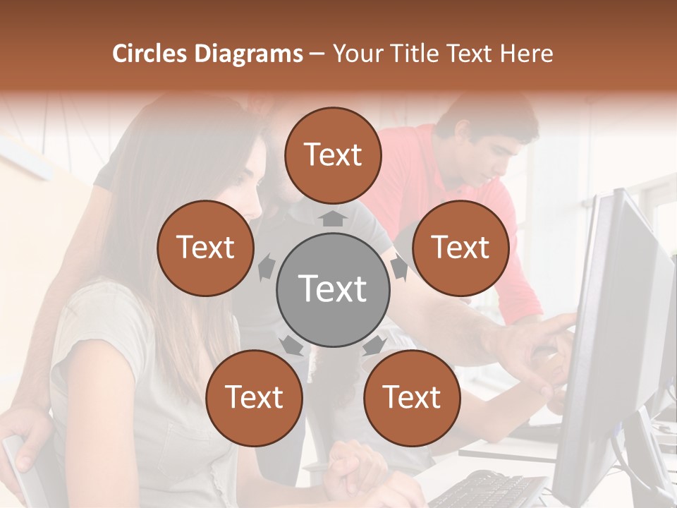 Internet Finance Lab PowerPoint Template