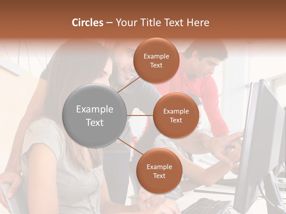Internet Finance Lab PowerPoint Template