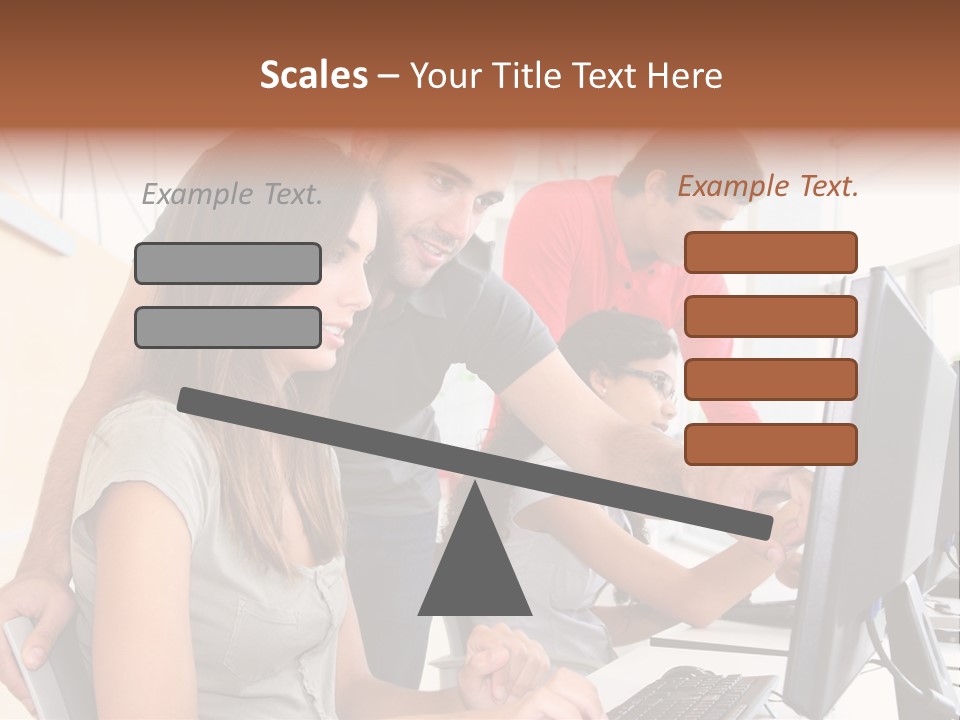 Internet Finance Lab PowerPoint Template