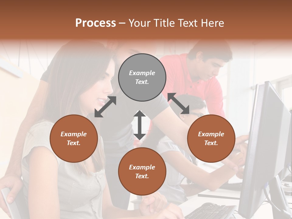 Internet Finance Lab PowerPoint Template