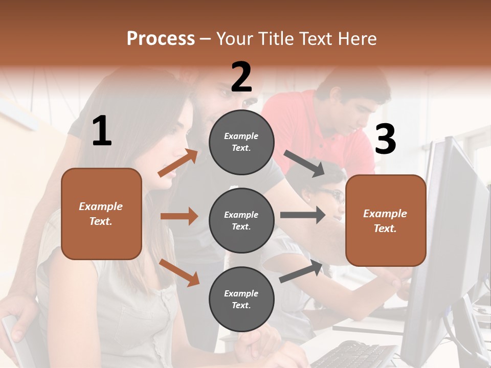 Internet Finance Lab PowerPoint Template