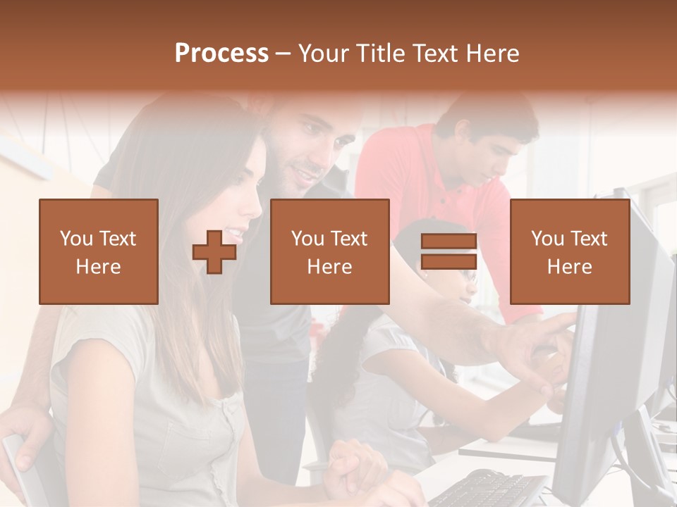 Internet Finance Lab PowerPoint Template