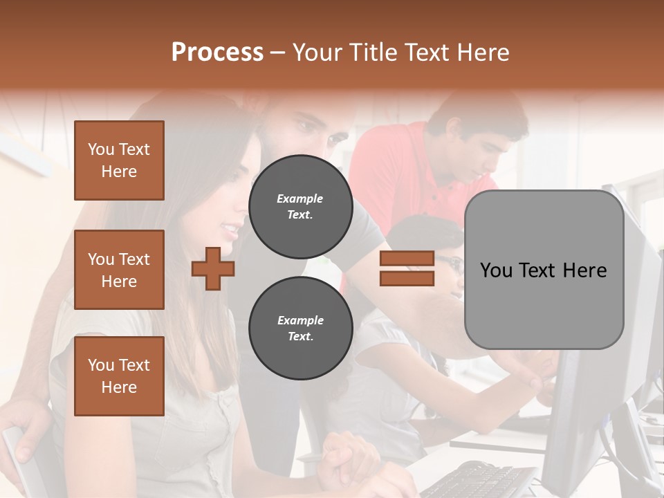 Internet Finance Lab PowerPoint Template