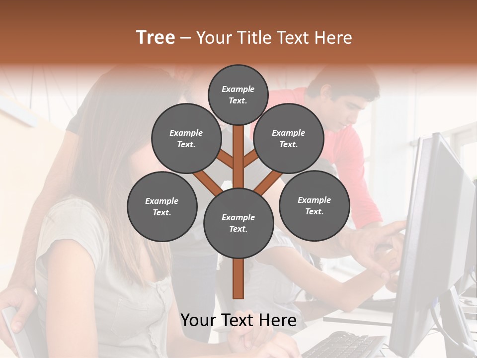 Internet Finance Lab PowerPoint Template