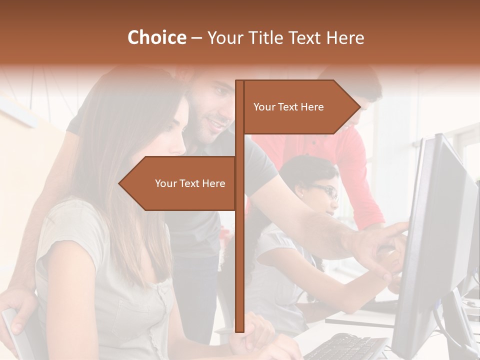 Internet Finance Lab PowerPoint Template