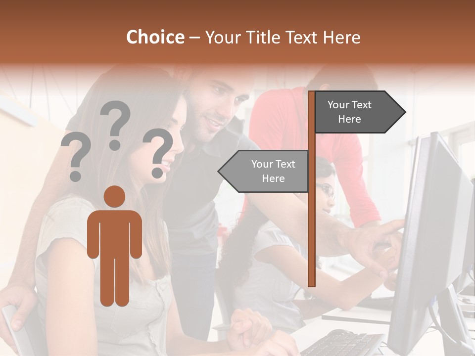 Internet Finance Lab PowerPoint Template