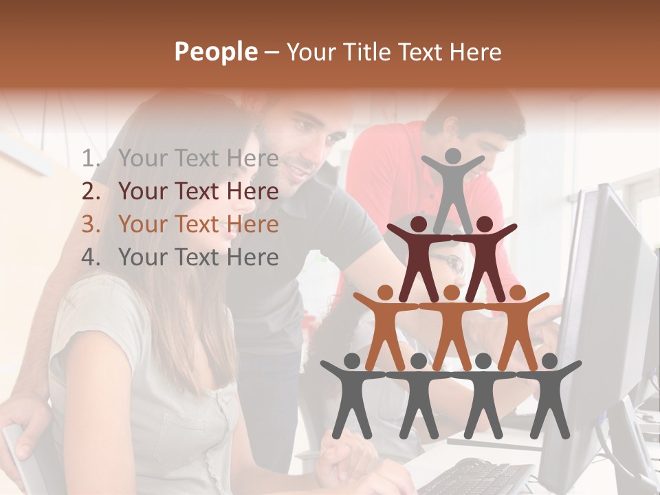 Internet Finance Lab PowerPoint Template