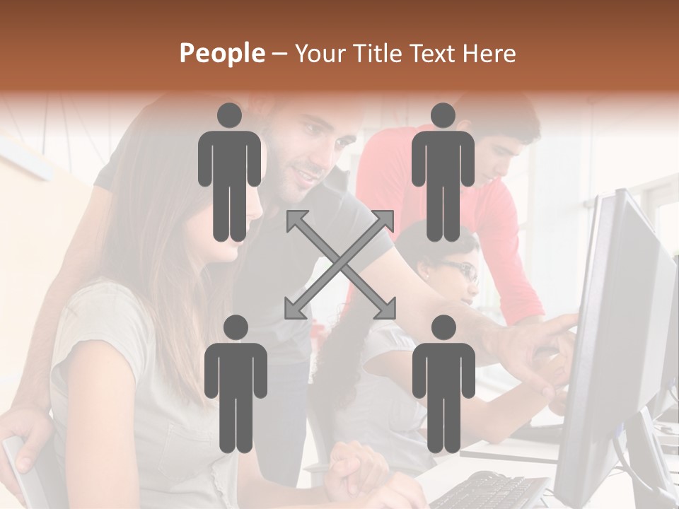 Internet Finance Lab PowerPoint Template