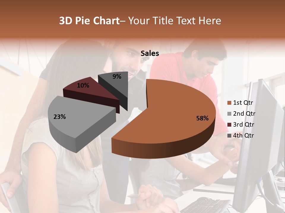 Internet Finance Lab PowerPoint Template