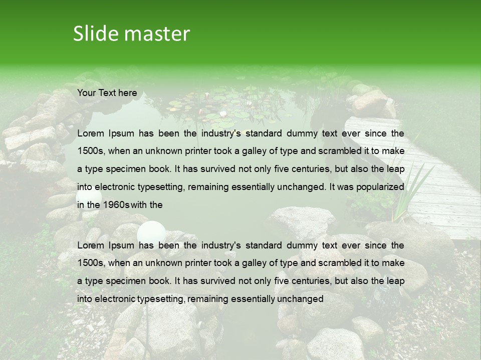 Lily Residential Lush PowerPoint Template