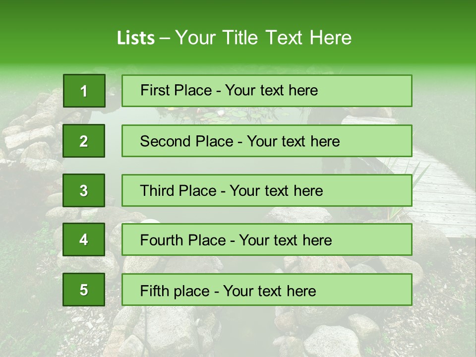 Lily Residential Lush PowerPoint Template