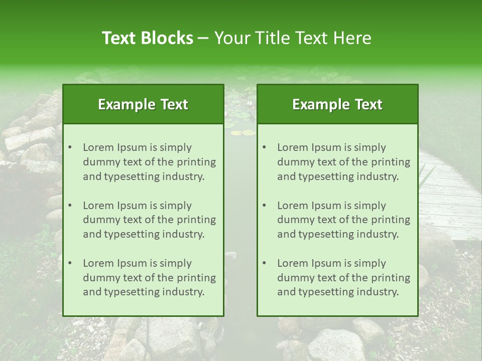 Lily Residential Lush PowerPoint Template