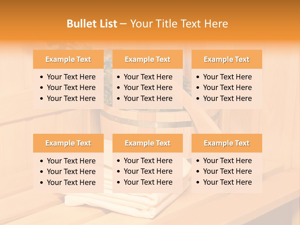 Wooden Procedure Interior PowerPoint Template