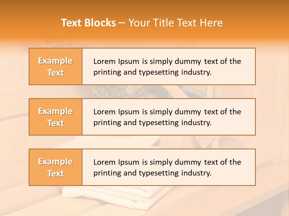 Wooden Procedure Interior PowerPoint Template
