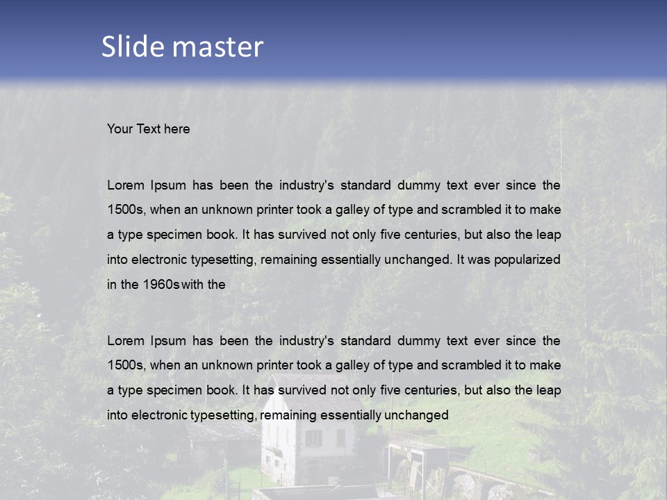 Cloud Spring Green PowerPoint Template