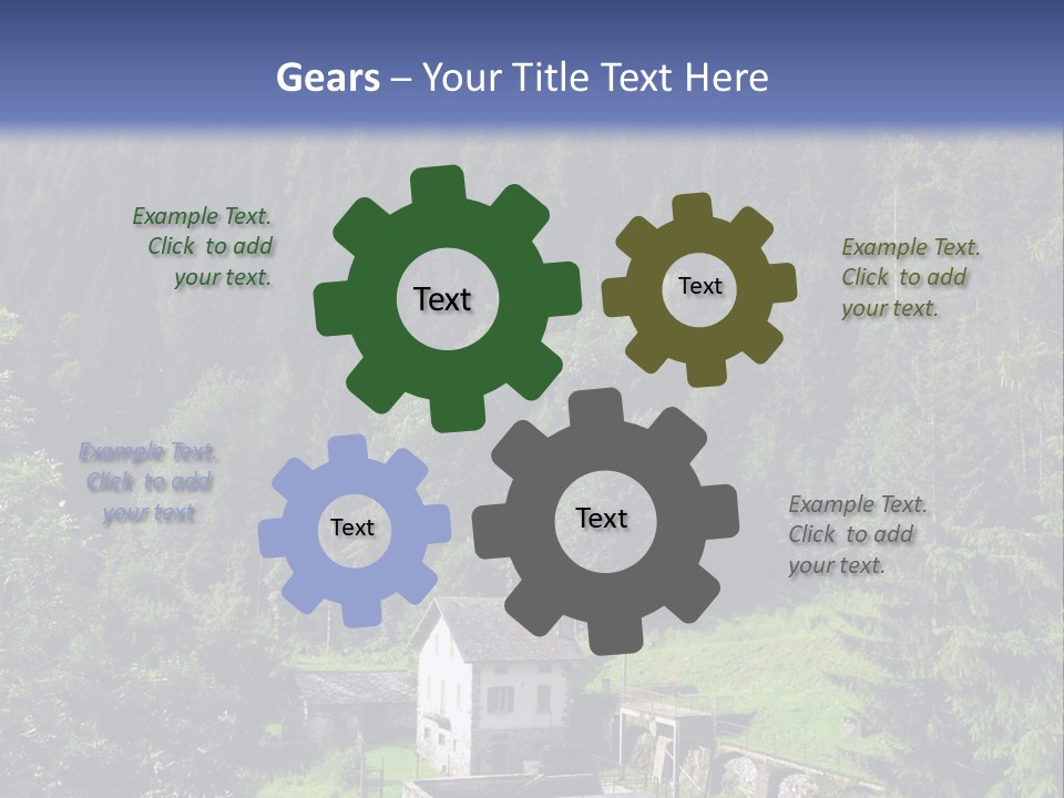 Cloud Spring Green PowerPoint Template