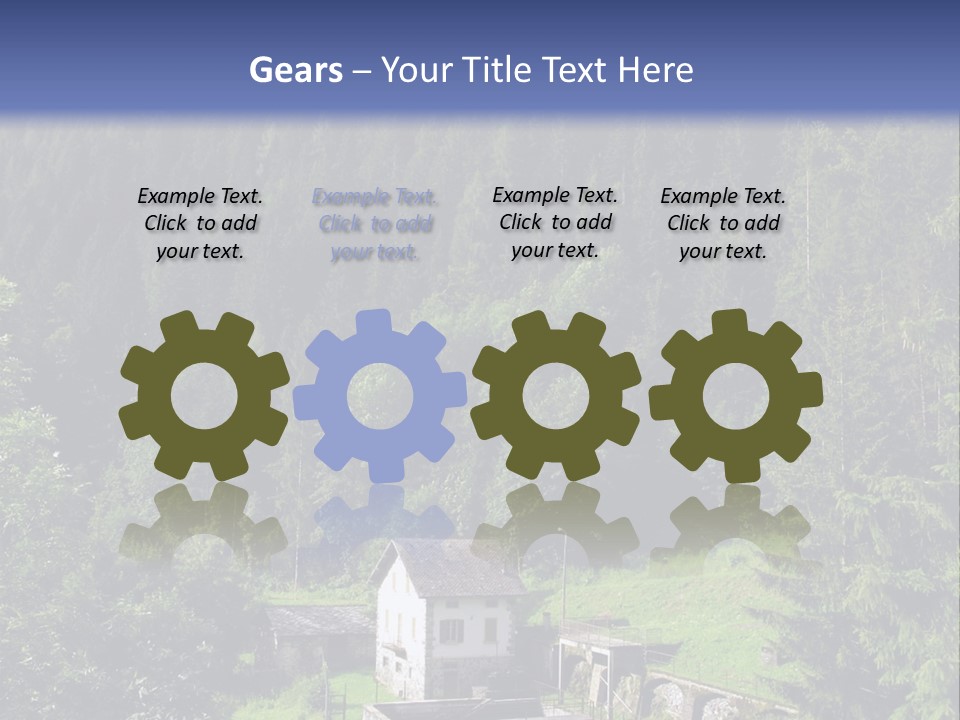 Cloud Spring Green PowerPoint Template