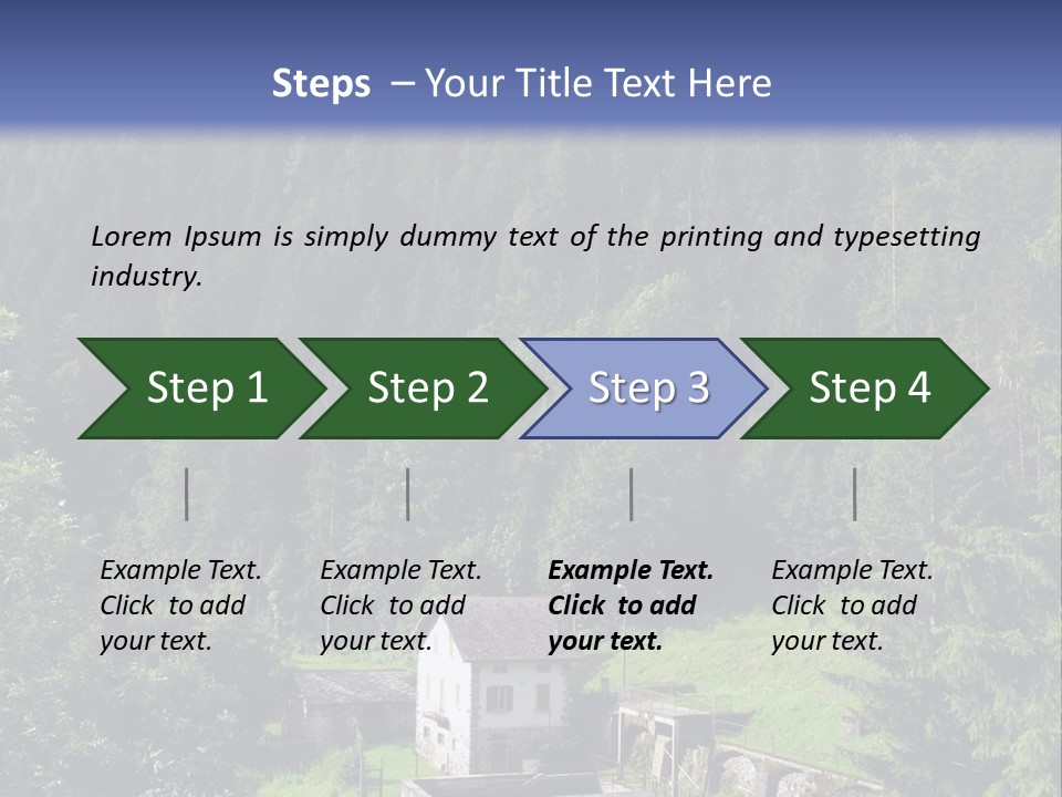 Cloud Spring Green PowerPoint Template