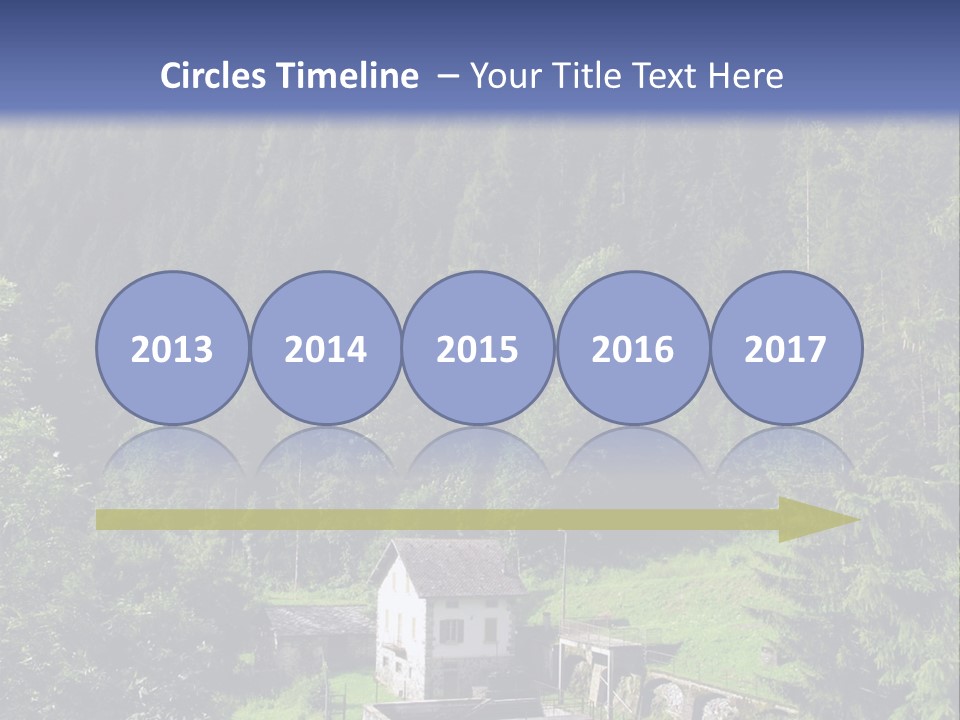 Cloud Spring Green PowerPoint Template