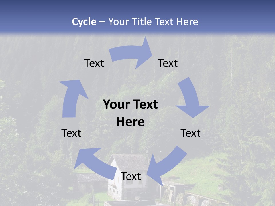 Cloud Spring Green PowerPoint Template