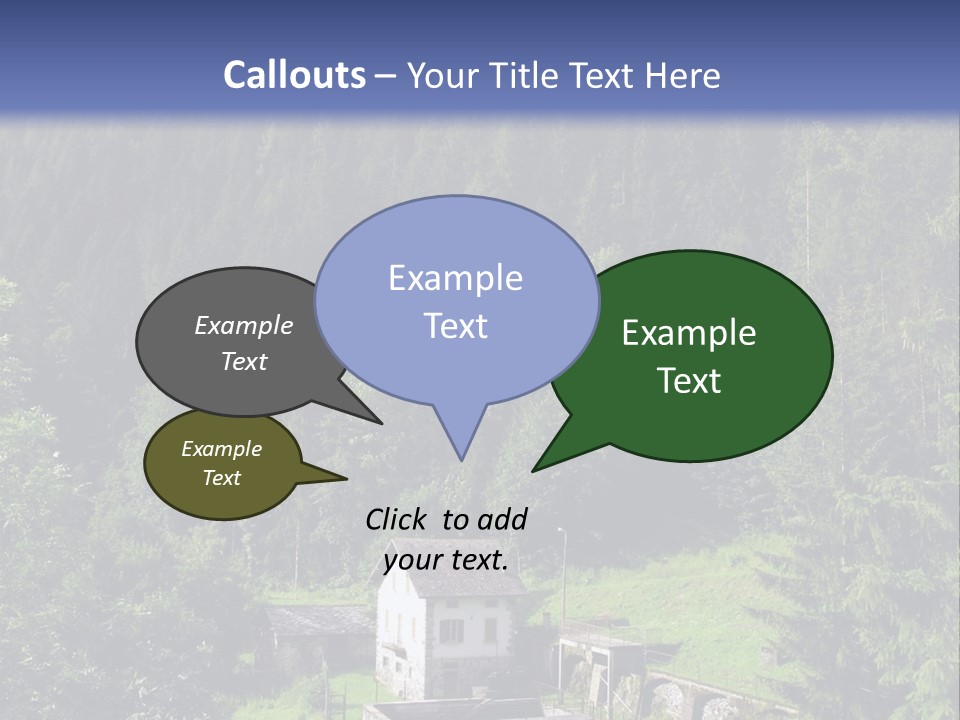 Cloud Spring Green PowerPoint Template