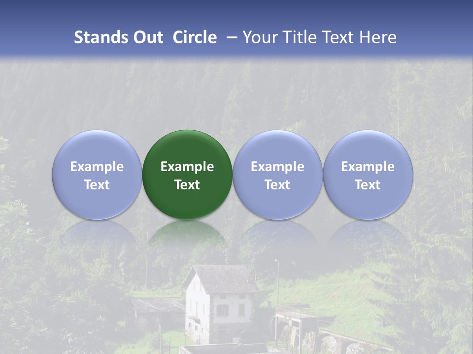 Cloud Spring Green PowerPoint Template