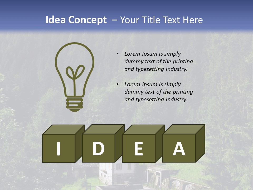 Cloud Spring Green PowerPoint Template