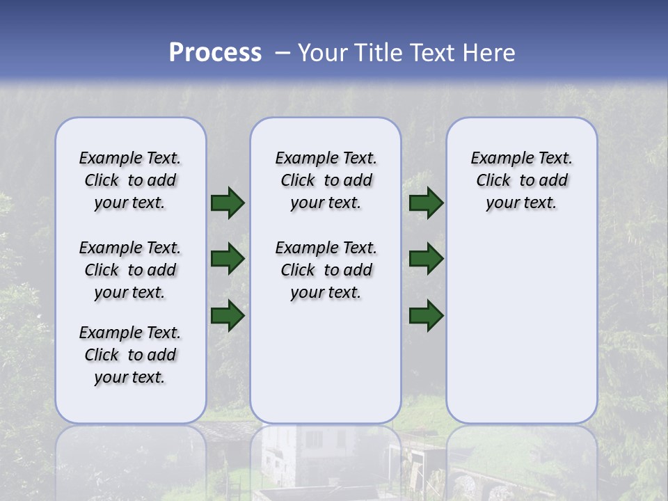 Cloud Spring Green PowerPoint Template