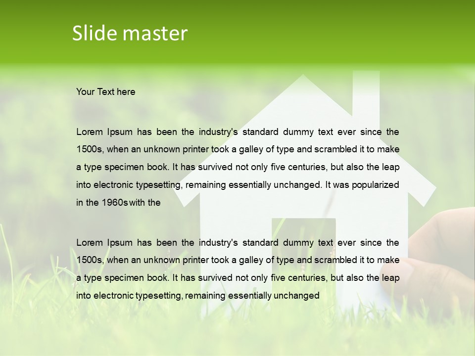 Calm Married Smiling PowerPoint Template