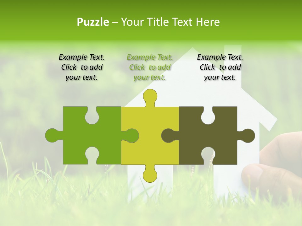 Calm Married Smiling PowerPoint Template