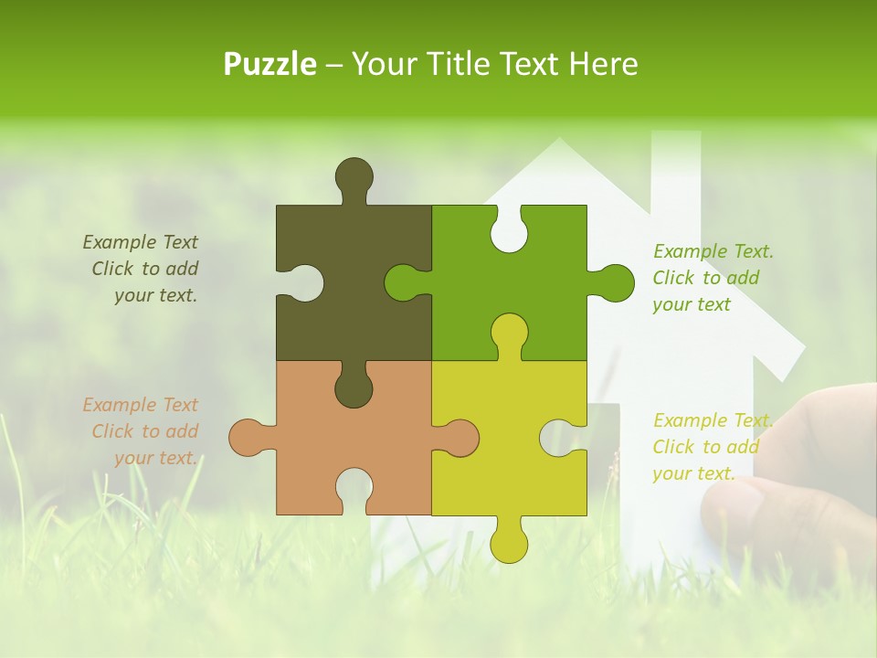 Calm Married Smiling PowerPoint Template