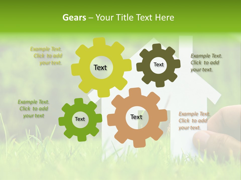 Calm Married Smiling PowerPoint Template